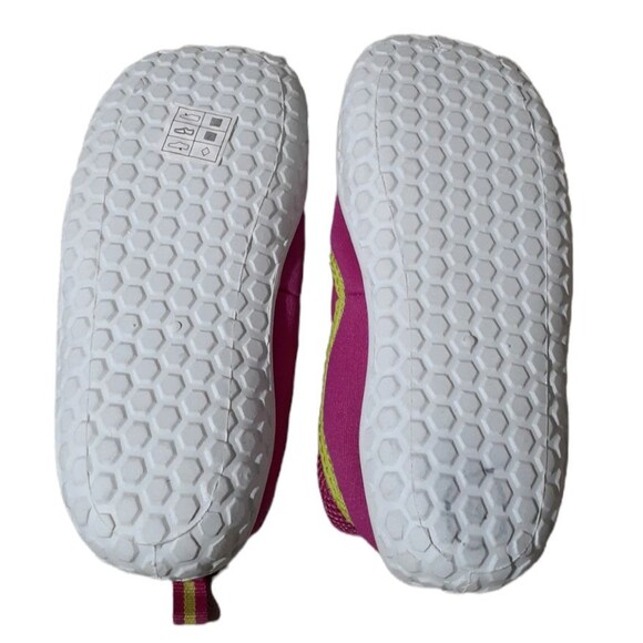 Skechers Youth Girl's Summer Water Beach Shoes  Pink Lime Green Sz 2 - Picture 6 of 7